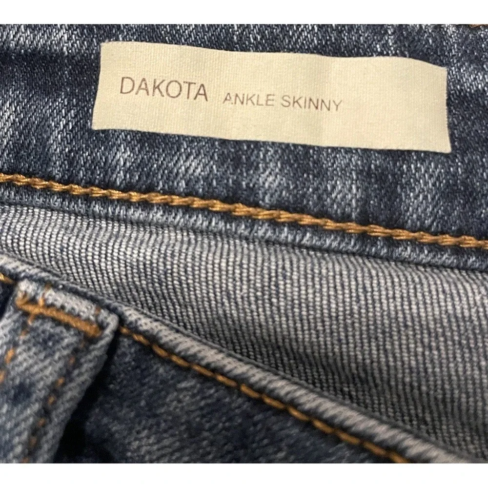 KUT From The Kloth Dakota Ankle Skinny Jeans‎ Women's 10 Medium Wash Stretch